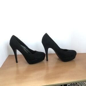 Women's Platform High Heel Stilettos Closed Toe Pumps